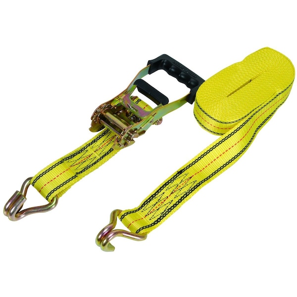 PRO GRIP Ratchet Tie Down, Heavy-Duty, 27' x 2 5.5" x6.2" x10"